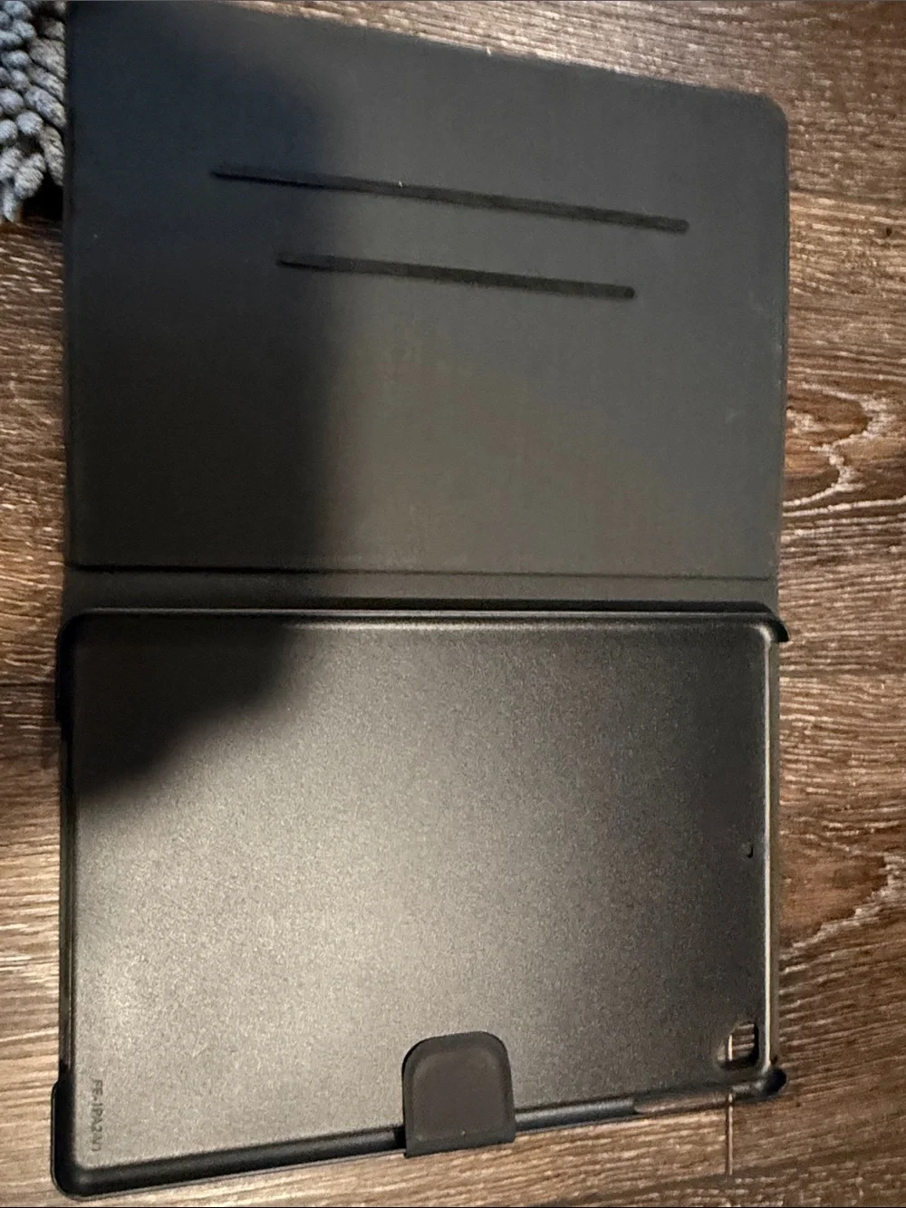 Black Tablet Folio Case with Magnetic Closure - Unbranded iPad 2
